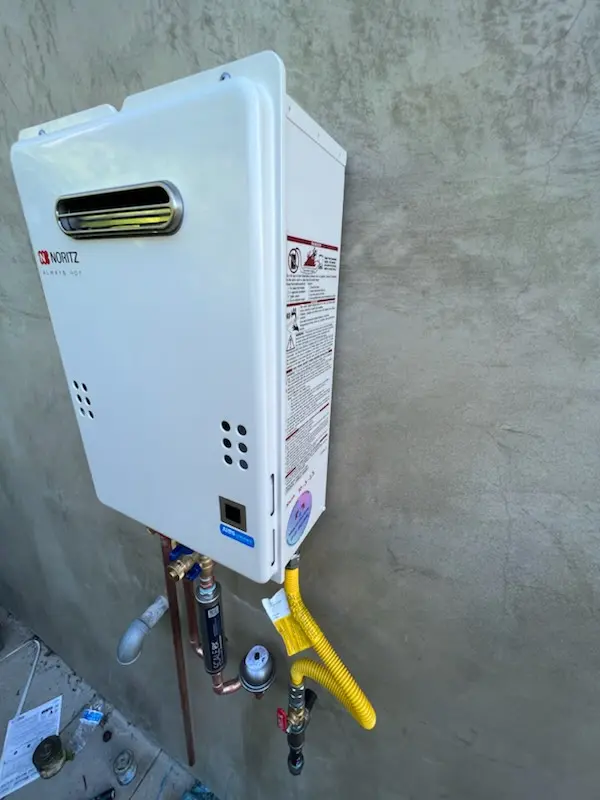 Tankless water heater installation for Arsenal homes